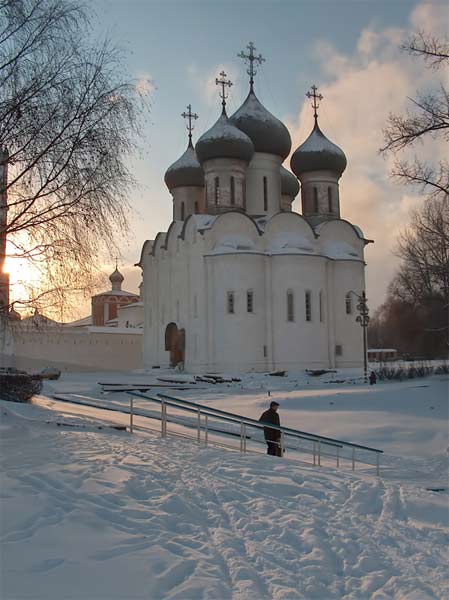 Дмитрия Прилуцкого Церковь Вологда зима