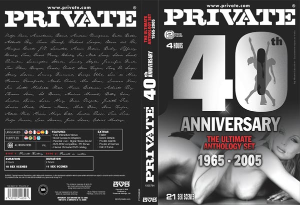 Private 40th Anniversary / Прайват 40-я Годовщина! (Pierre Woodman / Kovi / Frank Thring / Antonio Adamo / Alessandro del Mar / Tom Herold / Andrew Youngman / John Walton / Little Al / X. Dominguez / Susi Medusa / Gazzman /
