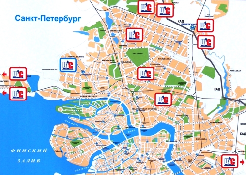 Карта новостроек санкт петербург