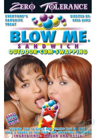 Blow Me Sandwich Outdoor Cum Swapping / Отсосите у меня вдвоём на улице и обменяйтесь спермой